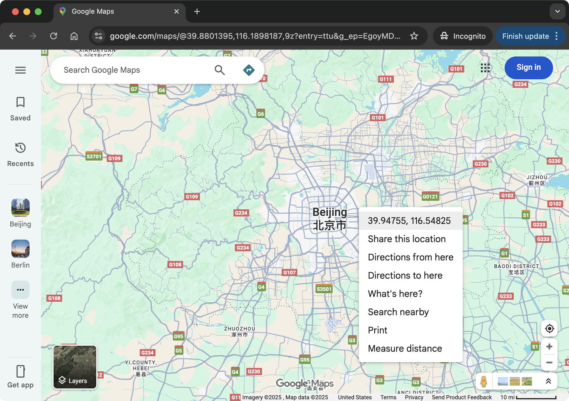 Google Maps Right Click Menu Guide