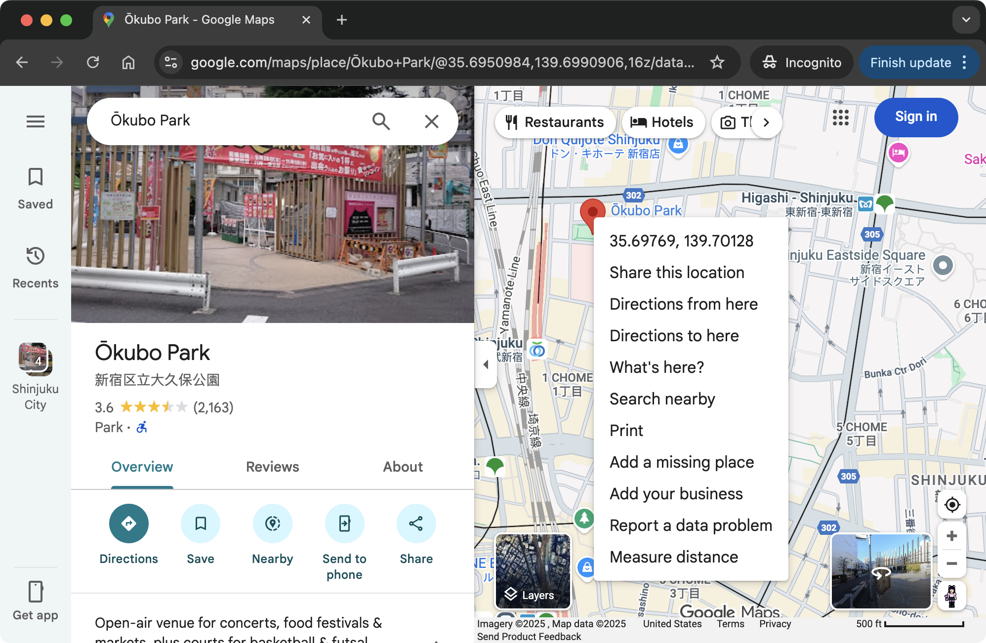 Google Maps Right Click Menu Guide