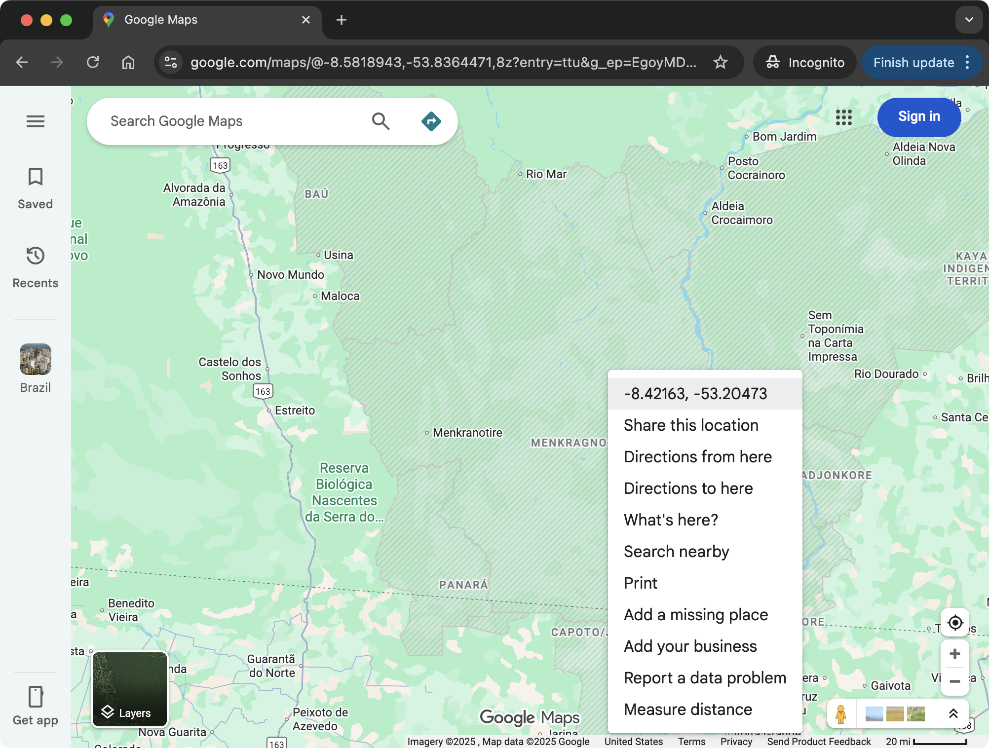 Google Maps Right Click Menu Guide